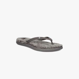 Ugg Fluffie II Women Slippers Grey (2874ZBAGC)